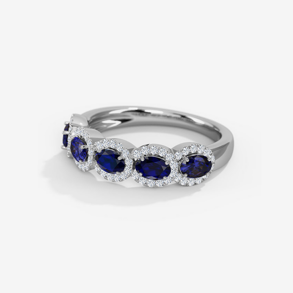 Solid Silver Diamond Bracelet